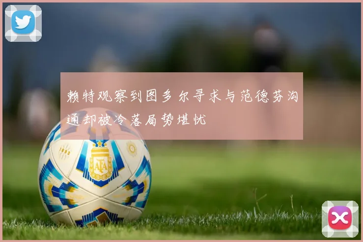 赖特观察到图多尔寻求与范德芬沟通却被冷落局势堪忧