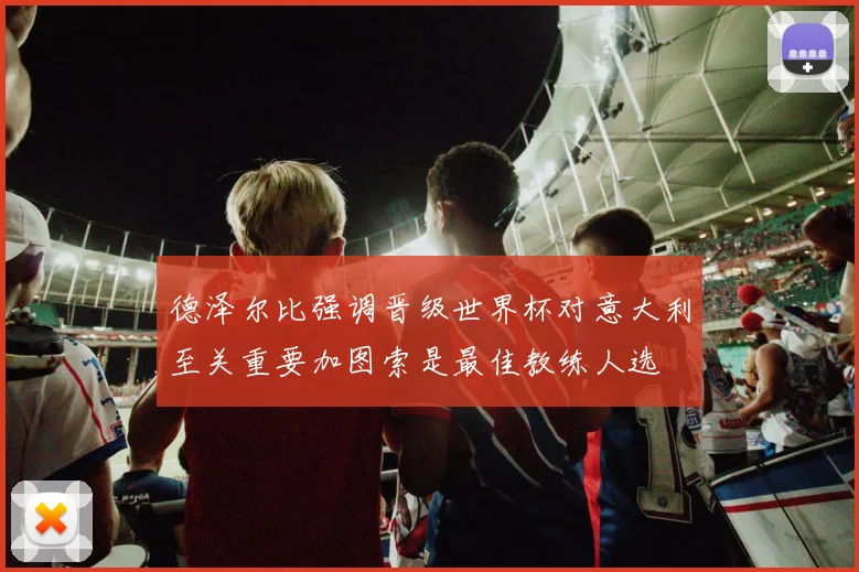 德泽尔比强调晋级世界杯对意大利至关重要加图索是最佳教练人选